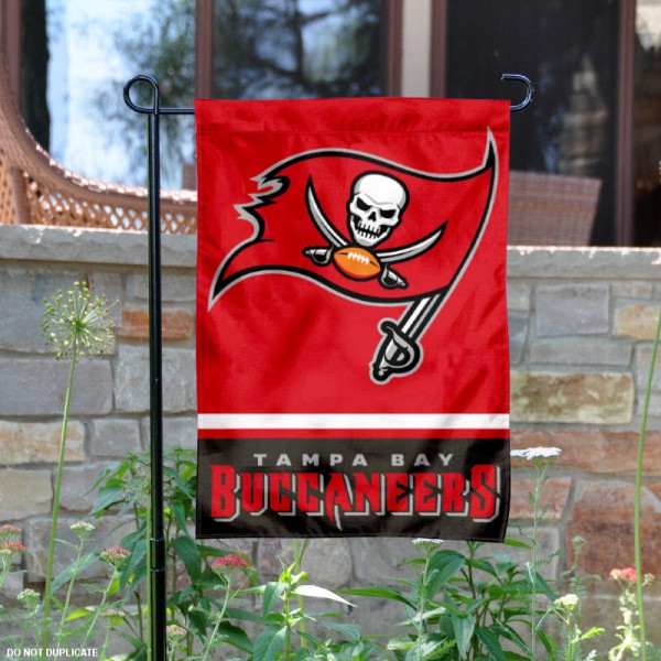 Tampa Bay Buccaneers Double-Sided Garden Flag 001 (Pls Check Description For Details)
