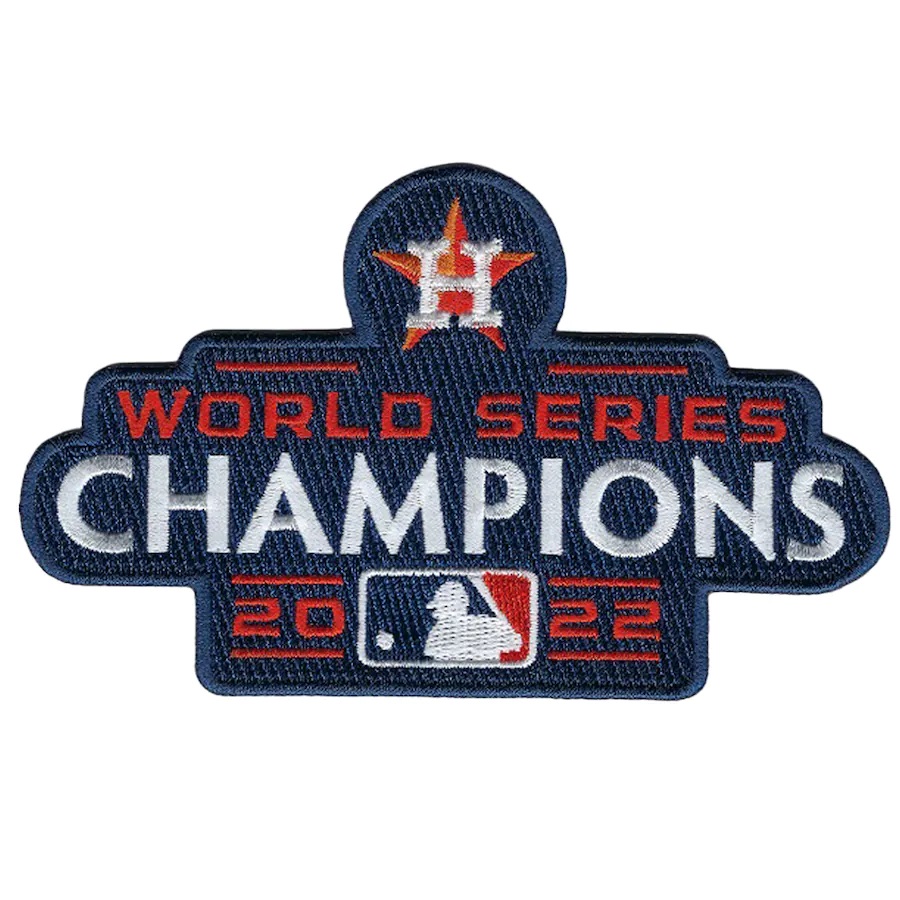 Houston Astros 2022 World Series Champions 3" x 5" Patch